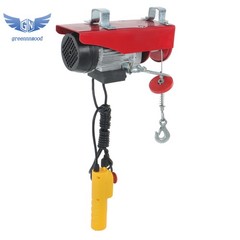 Mini Electric Hoist 110v 440lbs/200kg 6.6ft/2m Wired Remote Control