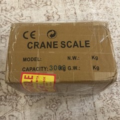 3000KG 3T Crane Scale High Precision Weighing Scale Digital Hanging Scale New