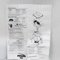 ⭐NEW⭐ P&H MORRIS 479Q35D4 GEARED ROTARY CRANE LIMIT SWITCH 108:1 2-NO 2-N.C