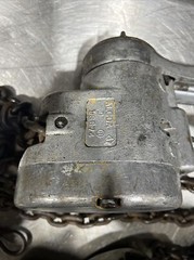 CM Hoist 3 ton puller lever aluminum chain hoist model B. Used Surplus