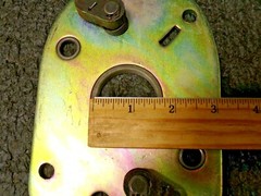 DAYTON MH4ZX46A02G Sideplate Assembly, Brake Side
