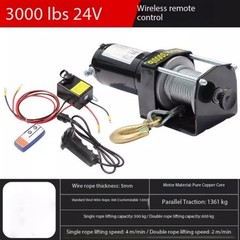 Electric Winch 12v Off Road Trailer Car Electric Hoist Household Small Hoist
