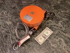 packers kromer germany orange tool balancer 6-11 pounds model 7230-01
