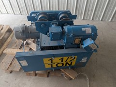 Shaw-Box Lift-Tech 2 ton Hoist, Motor Trolley, Brakes, Adalet Explosionproof