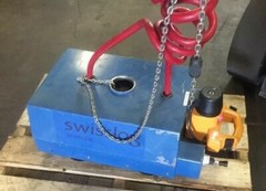 Demag Swiss Log Vacuum Hoist Setup DKM 1-125 K V2 F4 275lbs Hoist Hand Control
