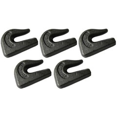 5 Pack Weld On 3/8″ Grab Chain Hooks G70 Bucket Back Hoe Trailer