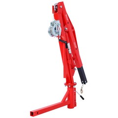 2″500Lb Pickup Truck Hydraulic PWC Dock Jib Engine Hoist Crane Hitch Mount Lift