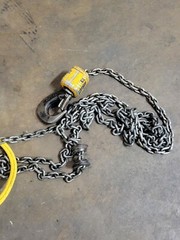 DEMAG ELECTRIC CHAIN HOIST 1/1 H5 V7,2/1,8 440/480V 2200LBS 200″ DROP – USED
