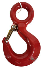 X2 Crosby Alloy Hoist Hook 3-Ton With Safety Latch & Pin 0088500 Series S-320