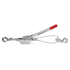 2 Ton Steel Dual Gear Power Puller, 4000 Lbs. Load Capacity, Hand W
