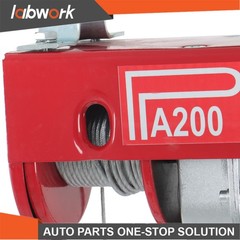 Labwork 440 lbs Lift Electric Hoist 110V Electric Winch Single/Double Slings