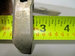 x2 Cleavland Tramrail 3-1/2″ Collector Shoe Insert 3-3/4″ x 1/2″ x 5/8″