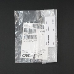 CM 10930654 Key Parallel Plain, 1/8″ x 1/8″ x 3/4″ (QTY 2)