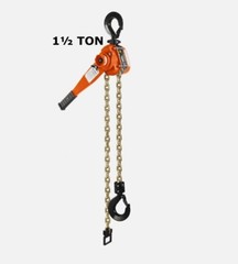 CMCO – Lever Hoist BANDIT RATCHET LEVER HOIST – 1 1/2 TON CAPACITY – 15 FT LIFT