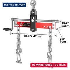 Big RED Engine Hoist Shop Crane Accessory, Steel 3 Position 3/4 Ton (1500 lbs) E