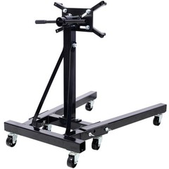 Folding Engine Stand 2000 LBS Capacity Motor Hoist 360 Degree Adjustable Mounti