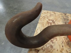 Bridge Crane Lower Block Hook Assembly 13.8 Ton Bottom Load 2 Sheave