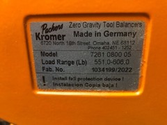 Carl Stahl Packers Kromer Air Tool Balancer Model 7261 325 – 650 lbs Capacity
