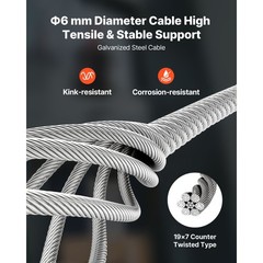2-1 1100lb Electric Hoist 25ft Lift Wired Remote for Garage