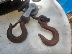 Lincoln LUG-ALL 3000 lbs Ratcheting Cable Hoist USA No handle – Works Great