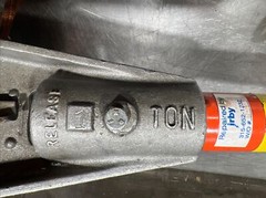 Chance Hoist 1 Ton Hot Stick Ratcheting Strap Hoist. Item ID #20. Used Surplus
