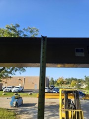 2 Ton Contrx GCT2-8 Adjustable Height Gantry Crane 8′ Span & Coffing Hoist
