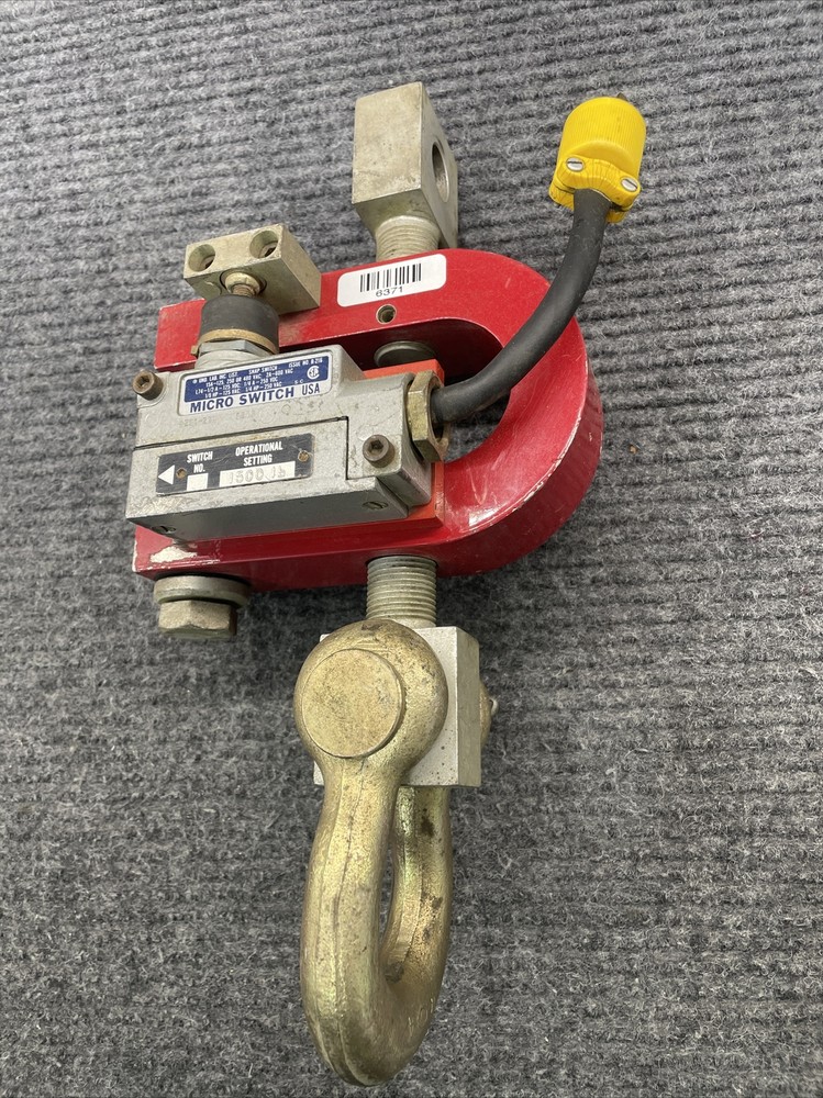DSW-3 Dillon Load Limit Switch Crane Hoist Tow Motor Lift 2000Lb Cable & Hook