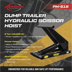 8 Ton Hydraulic Scissor Hoist Kits | PH516 | Perfect for Dump Trailers & Trucks