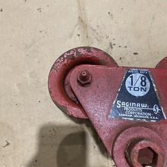 OEM Saginaw Products Corporation 8076 1/8 Ton Trolley *FREE SHIPPING* A32