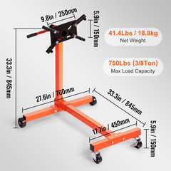 Engine Stand – Heavy-Duty Rotating Motor Stand with 360-Degree Adjustable Head &