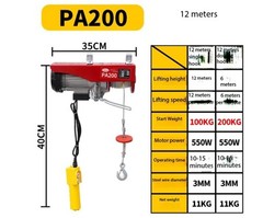 Micro Electric Hoist, Household Small Hoist, 220V Small Lifting Machine