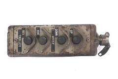 CHISHOLM MOORE HOIST CORP. HD-1200 PENDANT CONTROLLER PUSHBUTTON