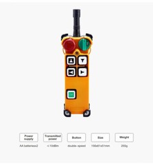 TELEcontrol F21-E2 Industrial Crane Remote Control Wireless (2T+1R) AC/DC18-65V