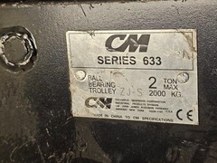 CM Series 633 2 Ton Ball Bearing Trolley
