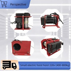 220V 400-800kg Electric Small Winch Winding Machine Lifter for Crane