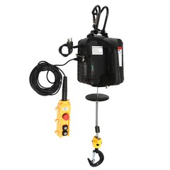 3in1 Portable Electric Hoist Winch 1100lbs Wired/Wireless Remote Control 25ft