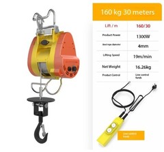 Mini Electric Hoist 220V Home Use Crane Winch Portable Winch Lifting Hoist