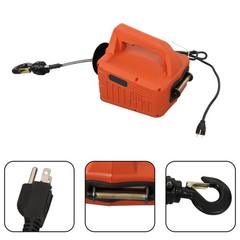 3-in-1 Portable Electric Hoist Winch 1100 LBS Wired & Wireless Remote Control
