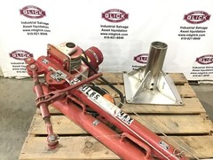 Thern 110 Portable Davit Crane Lifting 2000Lbs W/Leeson Electric Motor 1.3HP 1PH