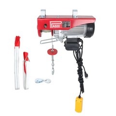 1320lbs Electric Hoist & Wireless Remote Control, 40ft/20ft Lifting Height 110V
