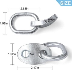 7100 Engine Lifting Bracket 4Set 5500LB Capacity for Hoist Leveler Sling Rigging
