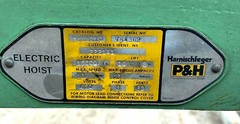 P&H Hevi-Lift Hoist and Crane 15,000 Capacity