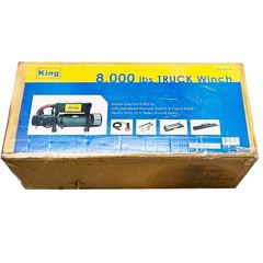 26135-0 King 8,000 lbs Truck Winch, With Handheld Rem, With Handheld Remote