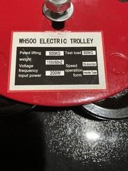 Trolly For Mini Electric Hoist .5 Ton