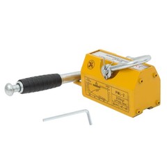 Yellow Magnetic Lifter 200kg/440lbs Metal Lifting Magnet Permanent Lift Magnets