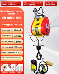 Electric Hoist Small Suspension Crane, Household Crane, Fast Type Winch