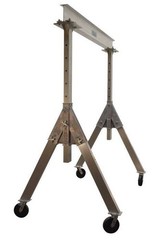 BRAND NEW Aluminum Vestil Gantry Crane Package 4K Capacity: AHA 4-8-10