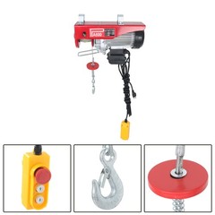 1320lbs Electric Hoist & Wireless Remote Control, 40ft/20ft Lifting Height 110V