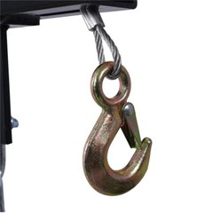 Hydraulic Pickup Truck Crane Hoist Jib Crane 2000 lbs 360° Swivel Hoist Lift