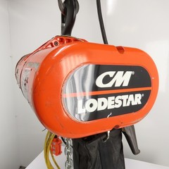 CM Lodestar Model RRS 2Ton 4000LB Electric Chain Hoist 15’Lift 16FPM 3Ph 230/460